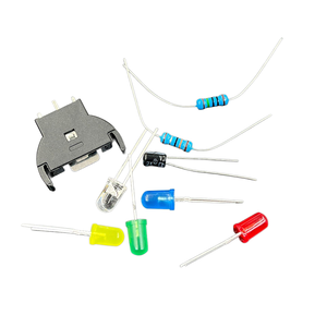Kit de réparation pour ports de manette SEGA <span class=keywords><strong>Dreamcast</strong></span> DC : PCB, LED d'alimentation, fusible, condensateur, support de batterie - Product Image 2