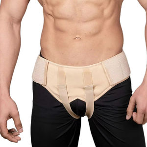 Soporte para <span class=keywords><strong>hernia</strong></span>: soporte para <span class=keywords><strong>hernia</strong></span> inguinal para hombres, 2 almohadillas de compresión extraíbles y correas ingle ajustables - Product Image 1