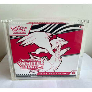 Étui magnétique en acrylique ETB |   Protection UV à 99 %, bords arrondis, boîte de présentation ETB de qualité supérieure - Product Image 1