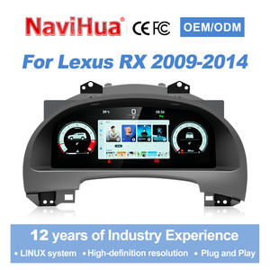 ชุดซ่อมเปลี่ยนหน้าปัดเรือนไมล์ LCD สำหรับ Lexus RX ปี 2009-2014 ยี่ห้อ Navihua - Product Image 5