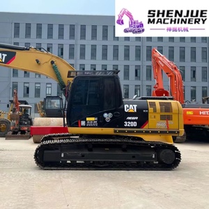 รถขุดไฮดรอลิกแบบตีนตะขาบ 320D 320D2 ขนาด 20 ตัน เครื่องยนต์มอเตอร์แท้จากญี่ปุ่น ปี 2016 ความจุบุ้งกี๋ 1.0 ลูกบาศก์เมตร ปั๊มไฮดรอลิก - Product Image 1