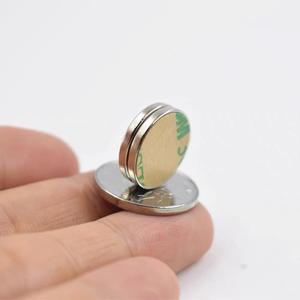 Compre el imán de disco de <span class=keywords><strong>neodimio</strong></span> autoadhesivo circular reutilizable más fuerte de 10m x 1mm N35 para manualidades - Product Image 6