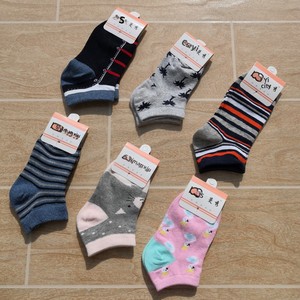 Chaussettes pour enfants, filles et garçons, d'été, respirantes, tricotées, décontractées, 100% coton, <span class=keywords><strong>socquettes</strong></span> basses invisibles, vente en gros d'usine - Product Image 2