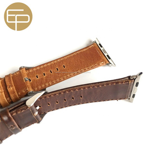 de liberación rápida quare cola de aceite de primer grado, <span class=keywords><strong>correa</strong></span> de reloj de cuero genuino <span class=keywords><strong>para</strong></span> <span class=keywords><strong>Apple</strong></span> <span class=keywords><strong>watch</strong></span> 38mm <span class=keywords><strong>40mm</strong></span> 42mm 44mm - Product Image 3