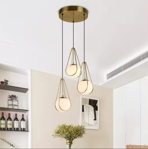 Lumière suspendue LED en forme de boule de verre personnalisable Zeal Lighting Indoor Clear Glass Pendant Light - Product Image 4