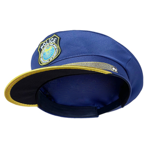 Chapeau <span class=keywords><strong>de</strong></span> police pour enfants bleu marine maison <span class=keywords><strong>de</strong></span> jeu pour enfants chapeau d'<span class=keywords><strong>officier</strong></span> accessoires Cosplay pour la performance sur scène et la fête d'Halloween - Product Image 5