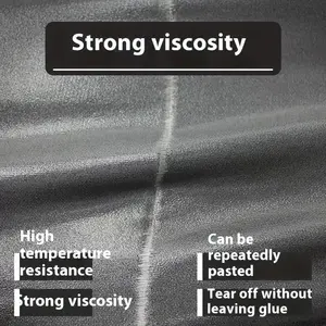 Modification Intérieure de <span class=keywords><strong>Voiture</strong></span> : Film Adhésif de Luxe en Vinyle Velours Suédine de Qualité Supérieure, Changeant de Couleur, Protection UV/IR pour Portières - Product Image 4