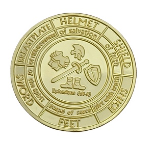 Moneda de Metal Personalizada JinRuiXiang con Diseño de Rosa, Recuerdo Metálico con Acabado Dorado, Estilo Moneda Romana - Product Image 3