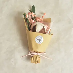 Casa Decorazione di Cerimonia Nuziale Naturale di Bouquet di Fiori A Secco Mazzo di Lavanda Coniglio Coda Mini Secchi Bouquet di Fiori