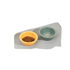 All-in-One Anti-Drip Dog Bowl, Eco-Friendly Double <b>Silicone</b> Feeder with Lick <b>Mat</b>, No-Spill Anti-Splash Designer Bowl - Product Image 1