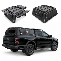 Capot de benne tout aluminium pour Ford F150 (bennes de 5,5 pi et 6,5 pi) – Étanche, verrouillable, robuste, sans perçage