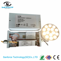 Kit de conversion d'urgence LED avec bloc d'alimentation pour tube LED et panneau LED encastré