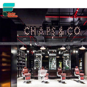 Özel üstün renk serisi saç istasyonu <span class=keywords><strong>Salon</strong></span> mobilya berber Led güzellik aynası kuaför ekipmanları - Product Image 1