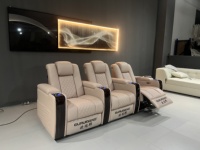 Großhandel Kommerzielle Kinosessel VIP Elektrische Theater-Sofas mit Holzrahmen Modernes Design