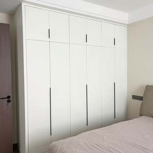 Meubles de chambre à coucher modernes, armoire-penderie en bois massif de taille personnalisée, protégée par l'environnement, pour appartement ou hôtel - Product Image 4