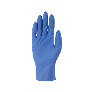 Extra Durable 6Mil Black Nitrile Disposable Gloves <b>Powder</b> Free Anti-slip Allergy Free Gathered Cuff <b>Textured</b> Fingertips General - Product Image 3