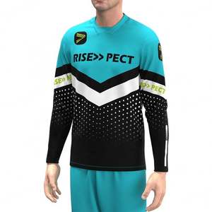 Vêtements de moto pour hommes OEM, sublimation anti-UV, maillot de moto personnalisé, combinaison de moto pour hommes - Product Image 5