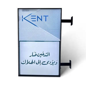 60*95cm không thấm nước Giá bán buôn Double Sided acrylic với khung nhôm treo tường <span class=keywords><strong>LED</strong></span> hộp Đèn - Product Image 1