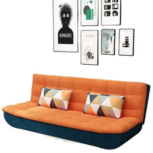 Neue Stil Medium Zurück Sofa Stoff Abdeckung Moderne Klapp Sofa Bett wohnung Mit Wohnzimmer Tragbare Klapp Bett