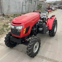 جرار زراعي هيدروليكي صغير 50 حصانًا و 80 حصانًا و 4x4 للزراعة
