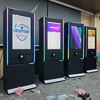 Distributeur automatique intelligent en gros avec lecteur de carte, scanner d'identité, vérification de l'âge, sachets de nicotine, écran tactile, mini distributeur automatique
