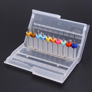 Jeu de forets de précision miniatures pour gravure de cartes de circuits imprimés, ambre, cire d'abeille et pierres brutes - Product Image 3