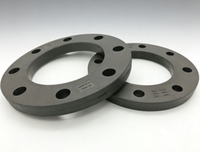 Bride en acier avec revêtement en polypropylène, bride en polyéthylène haute densité, adaptateur de bride pour tuyau HDPE, anneau moulé par injection, trou de montage rond de 20 mm