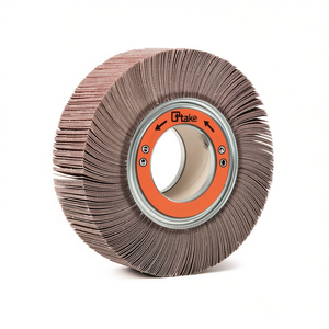 Disque abrasif à lamelles en tissu corindon 165x30x54 mm grain 240 avec trou - Product Image 2