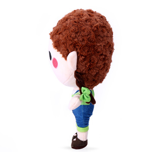 UYEAH alta calidad OEM lindo dibujo animado <span class=keywords><strong>Chucky</strong></span> trenza Cola de Caballo suave chica personalizada 20cm <span class=keywords><strong>muñeco</strong></span> de peluche - Product Image 2