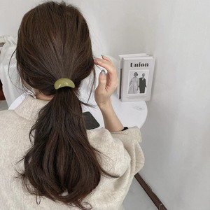 Lindas Bandas Elásticas para el Cabello para Mujer, Cintas para el Cabello de Acrílico Ovaladas y Gruesas <span class=keywords><strong>con</strong></span> Soporte de Goma para Cola de Caballo, Accesorios para el Cabello - Product Image 2
