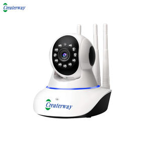 Classic 3MP WiFi P2P Dome Cámara IP <span class=keywords><strong>CCTV</strong></span> para interiores V380 Detección de movimiento inalámbrica Gran angular Audio bidireccional Pan-Tilt CMOS incorporado - Product Image 1