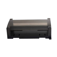 Boîtier de contrôle industriel ABS transparent Rail Din boîte de PLC électrique panneau de commande boîtier en plastique PLC 150*97*42mm CIC238