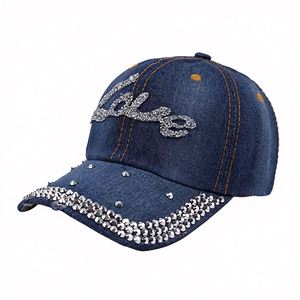 Nueva Gorra de Béisbol de 6 Paneles con Estampado Sublimado Transpirable Estilo Urbano Americano, Unisex, con Adornos de Diamantes de Imitación - Product Image 4