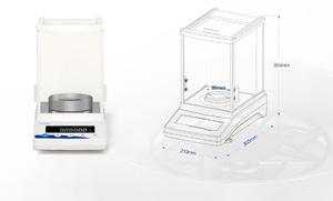 Haute sensibilité 0.01mg 0.00001g <span class=keywords><strong>microgramme</strong></span> <span class=keywords><strong>balance</strong></span> analytique électronique numérique <span class=keywords><strong>balance</strong></span> de laboratoire - Product Image 2