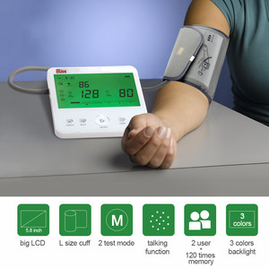 Misuratore di Pressione Sanguigna Digitale Automatico per Braccio Superiore a Prezzo di Fabbrica per Clinica e Casa - Product Image 4