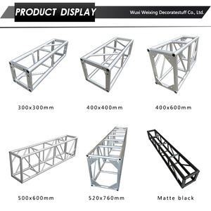 300x300mm Arc Bolt Truss Lighting Truss System <span class=keywords><strong>Line</strong></span> <span class=keywords><strong>Array</strong></span> Speaker Truss Stand para boda - Product Image 3