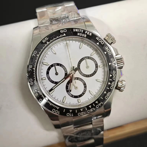 Montre de sport pour homme de luxe à mouvement automatique 4131 de haute qualité OEM, avec cristal saphir, design racing, pour affaires et sports - Product Image 4