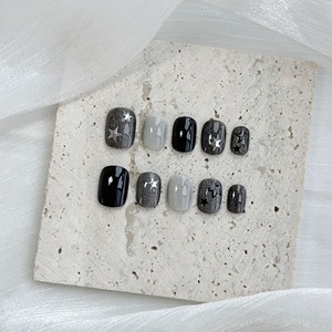 [Prodotto a Shenzhen] 50 Stili di Capsule per Unghie Pre-Disegnate per Bambini, Unghie Finte Cartoon per Bambini 3-12 Anni, Punte per Nail Art - Product Image 5