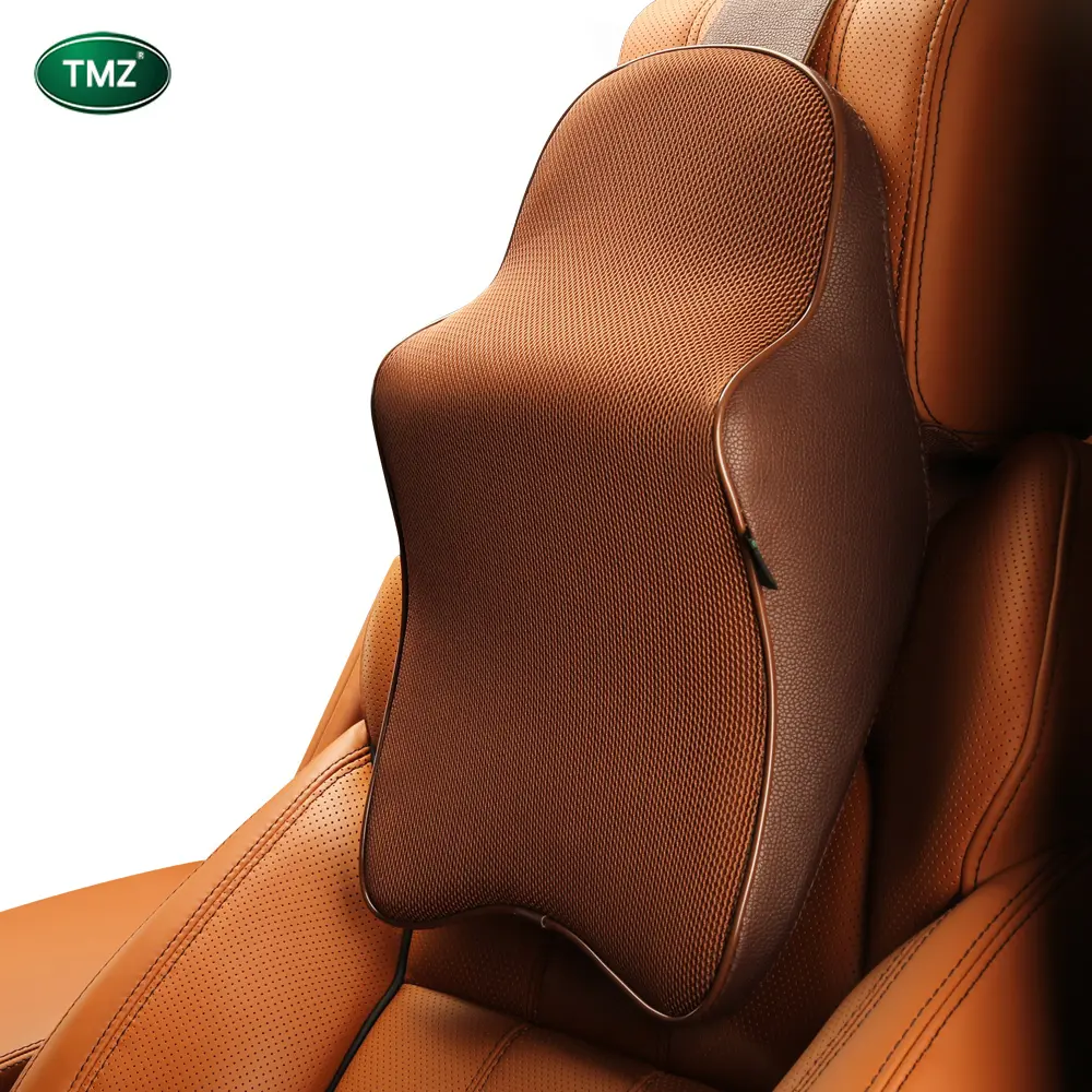 Manufacturer car gadgets neck pillow travel 3D stereoscopic and breathable seat pillow memory foam car headrest