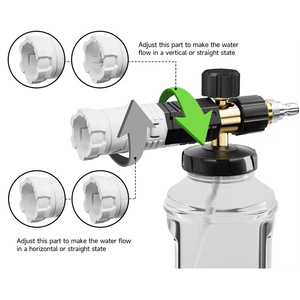 Stim High <b>Pressure</b> Foam <b>Sprayer</b> 1000Ml Manual Car Wash Gun Multicolor Alloy Nozzle Set - Product Image 4