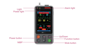 Monitor de Alta Precisión Veterinario IM5 Con Alarma Visual/Auditiva Para UCI Animal - Product Image 4