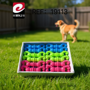 Dog Toys Juguete De Perro 24Pcs Colorful Chew Toys For Pets - Product Image 2