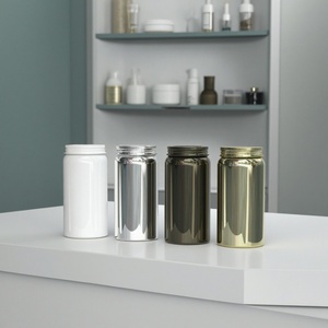 Bouteilles en aluminium gravées pour pilules et suppléments vitaminiques, impression par électrolyse, large ouverture, bonne étanchéité, 160 ml, écologiques - Product Image 6