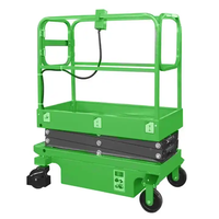 Plateforme élévatrice à ciseaux électrique EVERLIFT 300 kg 3 m 3,9 m autopropulsée hydraulique, table élévatrice compacte CE ISO pour entrepôt