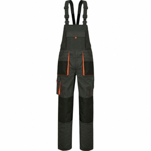 Vêtements de travail multi-poches pour atelier de réparation automobile, ensemble de vêtements de travail en toile de protection, manches longues pour chantier de construction - Product Image 5