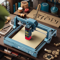 SCULPFUN C1 Prix Usine Basse Machine à Graver Petite Portable DIY Mini Graveur Laser pour Bois et Cuir