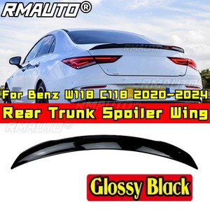 สปอยเลอร์หลังรถยนต์ ชุดแต่งสปอยเลอร์หลัง สำหรับรถยนต์เมอร์เซเดสเบนซ์ W118 C118 CLA180 CLA200 CLA45 ปี 2020-2024 อุปกรณ์ตกแต่งรถยนต์ - Product Image 1