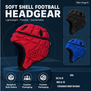 YOUNGSON En Stock o Personalizado, Protector de Cabeza de Espuma EVA para Rugby, Gorra Suave para Flag Football, Fútbol, Portero, Protección Avanzada Contra Impactos - Product Image 4