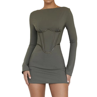 Personnalisé OEM Conceptions Dame Élégante Bureau Robe Formelle pour Femmes Dames Vêtements Bodycone Soirée Robes Décontractées Robes Vestidos