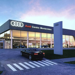 China Industrial Steel Structure Building Prefabricated Hall Prefab Car Workshops Steel Structure 4s <strong>Showroom</strong> - Product Image 1